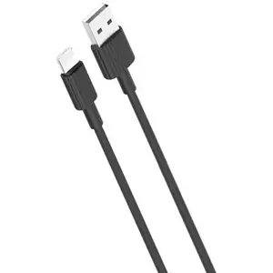 Kábel Cable USB to Lightning XO NB156, 2.1A 1m, black (6920680871896) kép
