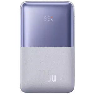 Töltő Powerbank Baseus Bipow Pro 20000mAh, 2xUSB, USB-C, 22.5W, purple (6932172614669) kép