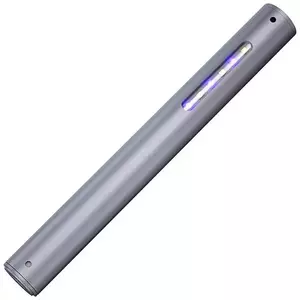 Portable lamp with UV sterilization function, 2in1 Blitzwolf BW-FUN9, silver (5905316145085) kép
