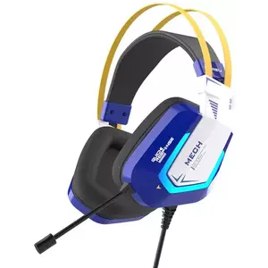 Fejhallgató Gaming headphones Dareu EH732 USB RGB, blue (6950589911775) kép