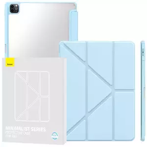 Tok Protective case Baseus Minimalist for iPad Pro 12, 9" 2020/2021/2022, light blue (6932172630973) kép