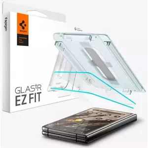 TEMPERED KIJELZŐVÉDŐ FÓLIA Spigen Glass EZ Fit 2 Pack - Google Pixel Fold (AGL06200) kép