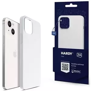 Tok 3MK Hardy Case iPhone 13 6, 1" starlight white MagSafe (5903108500791) kép