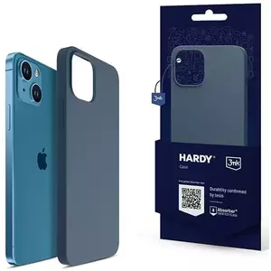 Tok 3MK Hardy Case iPhone 13 6, 1" blue MagSafe (5903108500739) kép