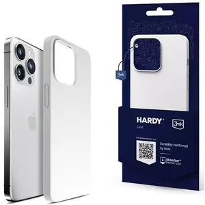 Tok 3MK Hardy Case iPhone 14 Pro 6, 1" white MagSafe (5903108500586) kép