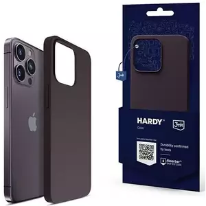 Tok 3MK Hardy Case iPhone 14 Pro Max 6, 7" deep purple MagSafe (5903108514323) kép