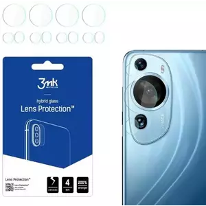TEMPERED KIJELZŐVÉDŐ FÓLIA 3MK Lens Protect Huawei P60 Art Camera lens protection 4 pcs (5903108521901) kép