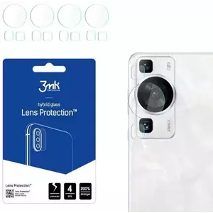 TEMPERED KIJELZŐVÉDŐ FÓLIA 3MK Lens Protect Huawei P60 Pro Camera lens protection 4 pcs (5903108521833) kép