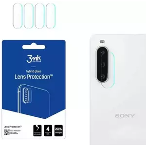 TEMPERED KIJELZŐVÉDŐ FÓLIA 3MK Lens Protect Sony Xperia 10 V Camera lens protection 4 pcs (5903108520584) kép
