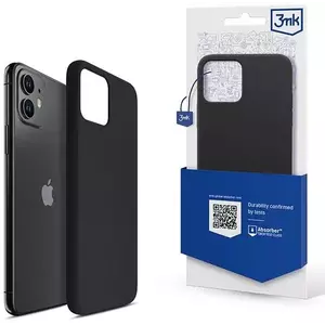 Tok 3MK Silicone Case iPhone 11 / Xr 6, 1" black (5903108498975) kép