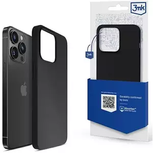 Tok 3MK Silicone Case iPhone 14 Pro 6, 1" black (5903108499088) kép