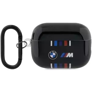 Tok BMW AirPods Pro 2 gen cover Black Multiple Colored Lines (BMAP222SWTK) kép