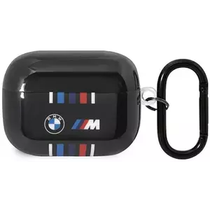 Tok BMW AirPods Pro cover Black Multiple Colored Lines (BMAP22SWTK) kép