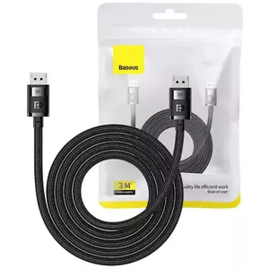 Kábel DP 8K to DP 8K cable Baseus High Definition 3m, black (6932172630331) kép
