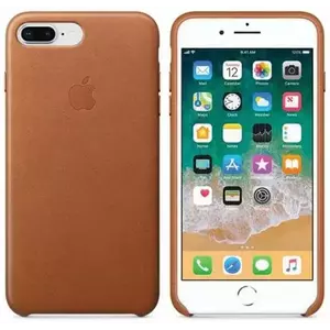 Tok Apple MQHK2ZE/A iPhone 7/8 Plus saddle brown Leather Case (MQHK2ZE/A) kép