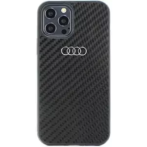 Tok Audi Carbon Fiber iPhone 12/12 Pro 6.1" black hardcase AU-TPUPCIP12P-R8/D2-BK (AU-TPUPCIP12P-R8/D2-BK) kép