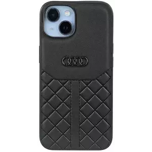Tok Audi Genuine Leather iPhone 14 6.1" black hardcase AU-TPUPCIP14-Q8/D1-BK (AU-TPUPCIP14-Q8/D1-BK) kép