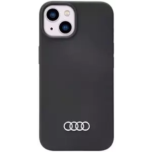 Tok Audi Silicone Case iPhone 14 6.1" black hardcase AU-LSRIP14-Q3/D1-BK (AU-LSRIP14-Q3/D1-BK) kép
