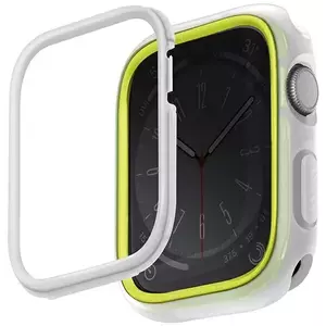Tok UNIQ case Moduo Apple Watch Series 4/5/6/7/8/SE/SE2 44/45mm lime-white (UNIQ-45MM-MDFLIMWHT) kép