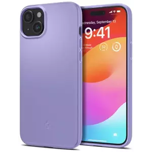 Tok Spigen Thin Fit, iris purple - iPhone 15 (ACS06780) kép