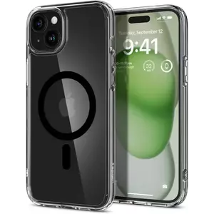 Tok Spigen Ultra Hybrid MagSafe, black - iPhone 15 Plus (ACS06661) kép