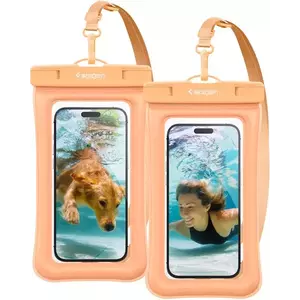 Tok Spigen Aqua Shield WaterProof Floating Case A610 2 Pack, apricot (ACS06018) kép