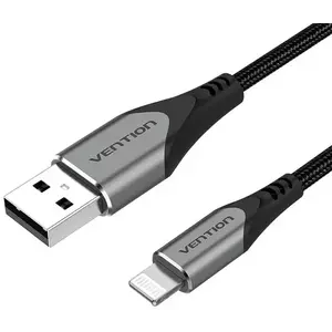 Kábel USB 2.0 cable to Lightning, Vention LABHF, 1m (Gray) kép