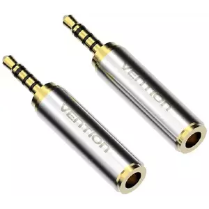 Adapter audio adapter, Vention VAB-S02, 3.5mm (female) to mini jack 2.5mm (male), (gold) kép