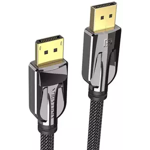 Kábel Display Port cable 2x Male, Vention HCABH 8K 60Hz, 2m (black) kép