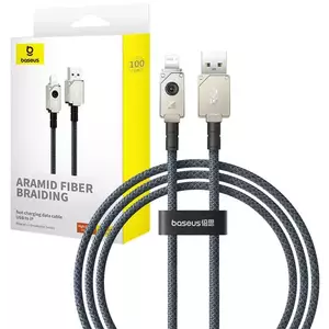Kábel Fast Charging Cable Baseus USB/IP 2.4A 1M (Black) kép