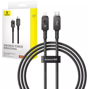 Kábel Fast Charging Cable Baseus USB C TO IP 20A 1M (Black) kép