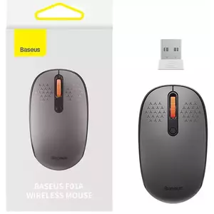 Egér Wireless mouse Baseus F01A 2.4G 1600DPI (frosted grey) kép