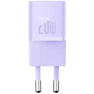 Töltő Mini wall charger Baseus GaN5 20W (purple) kép