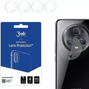 TEMPERED KIJELZŐVÉDŐ FÓLIA 3MK Lens Protect Honor Magic5 Pro Camera lens protection 4 pcs kép