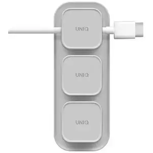 Tartó UNIQ Pod Mag magnetic cable organizer + base grey (UNIQ-POD-GRAY) kép