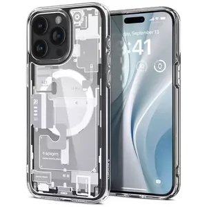 Tok Spigen Ultra Hybrid MagSafe, zero one white - iPhone 15 Pro (ACS07036) kép