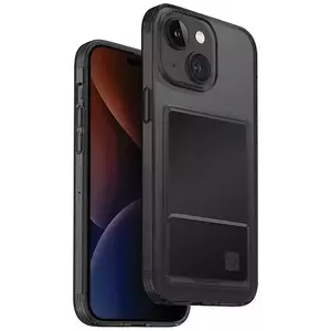 Tok UNIQ case Air Fender ID iPhone 15 6.1" grey Cardslot (UNIQ-IP6.1(2023)-AFIDGTNT) kép