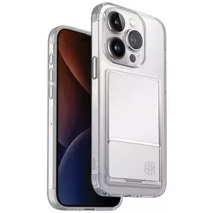 Tok UNIQ case Air Fender ID iPhone 15 Pro Max 6.7" nude transparent (UNIQ-IP6.7P(2023)-AFIDTRAN) kép