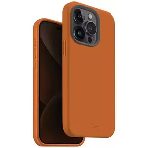 Tok UNIQ case Lino Hue iPhone 15 Pro 6.1" Magclick Charging orange kép