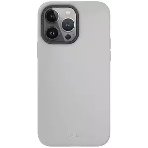 Tok UNIQ case Lino Hue iPhone 15 Pro Max 6.7" Magclick Charging grey kép