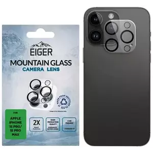 TEMPERED KIJELZŐVÉDŐ FÓLIA Eiger Mountain Glass LENS for Apple iPhone 15 Pro / 15 Pro Max kép
