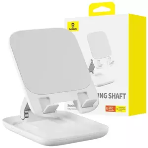 Folding Tablet Stand Baseus Seashell (white) kép