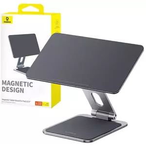 Magnetic Tablet Stand Baseus MagStable for Pad 12.9" (grey) kép