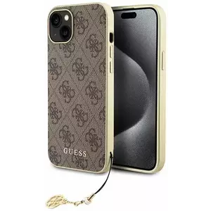 Tok Guess GUHCP15MGF4GBR iPhone 15 Plus 6.7" brown hardcase 4G Charms Collection (GUHCP15MGF4GBR) kép