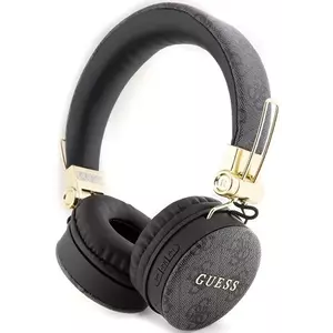 Fejhallgató Guess Bluetooth on-ear headphones GUBH704GEMK black 4G Metal Logo (GUBH704GEMK) kép
