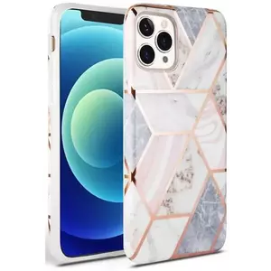 Tok TECH-PROTECT MARBLE IPHONE 12 PRO MAX PINK (0795787715260) kép