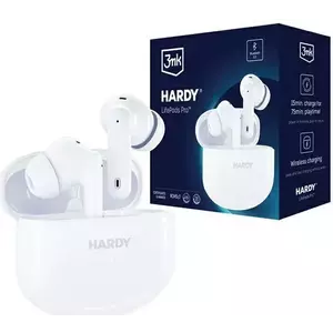 Fejhallgató 3MK Hardy LifePods Pro wireless headphones Bluetooth 5.3 ANC white kép