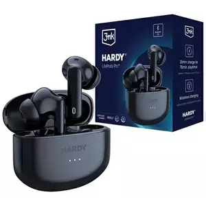 Fejhallgató 3MK Hardy LifePods Pro wireless headphones Bluetooth 5.3 ANC black kép