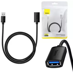 Kábel Baseus USB 3.0 Extension cable male to female, AirJoy Series, 1m (black) kép