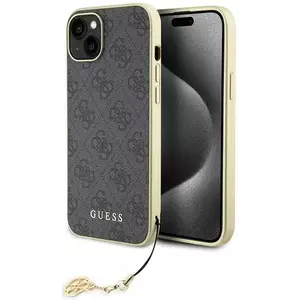 Tok Guess GUHCP15MGF4GGR iPhone 15 Plus 6.7" grey hardcase 4G Charms Collection (GUHCP15MGF4GGR) kép